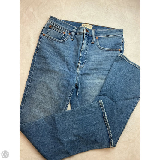 Jeans Boot Cut By Madewell In Blue Denim, Size: 2