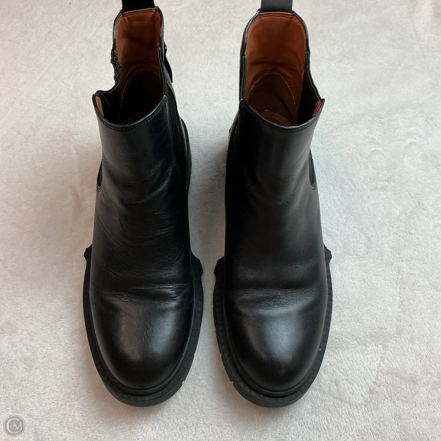 Boots Designer By Coach In Black, Size: 6