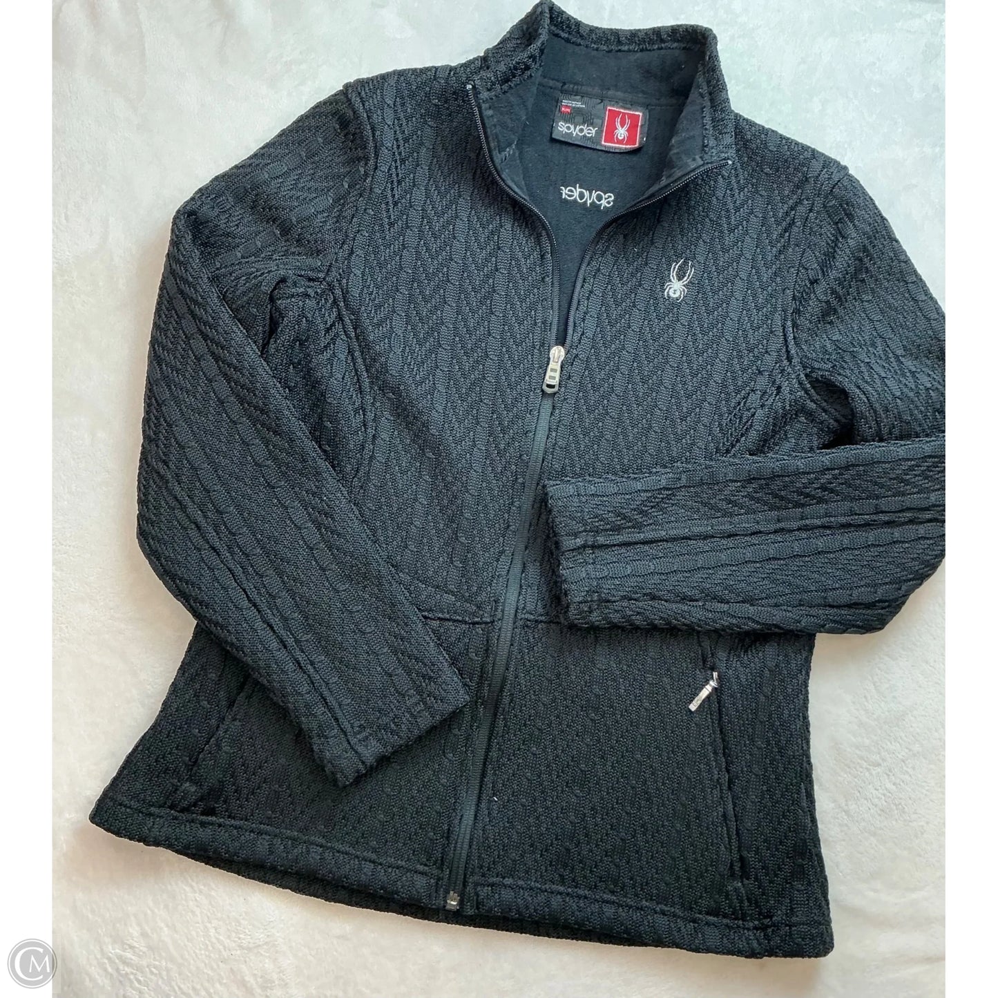 Athletic Jacket By Spyder In Black, Size: Xl
