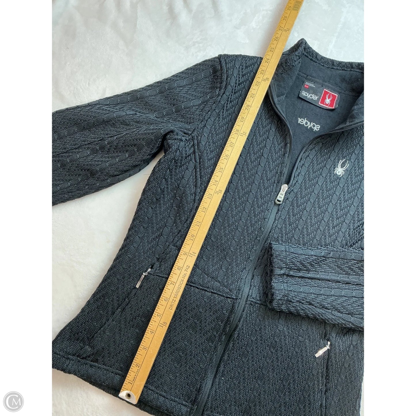Athletic Jacket By Spyder In Black, Size: Xl