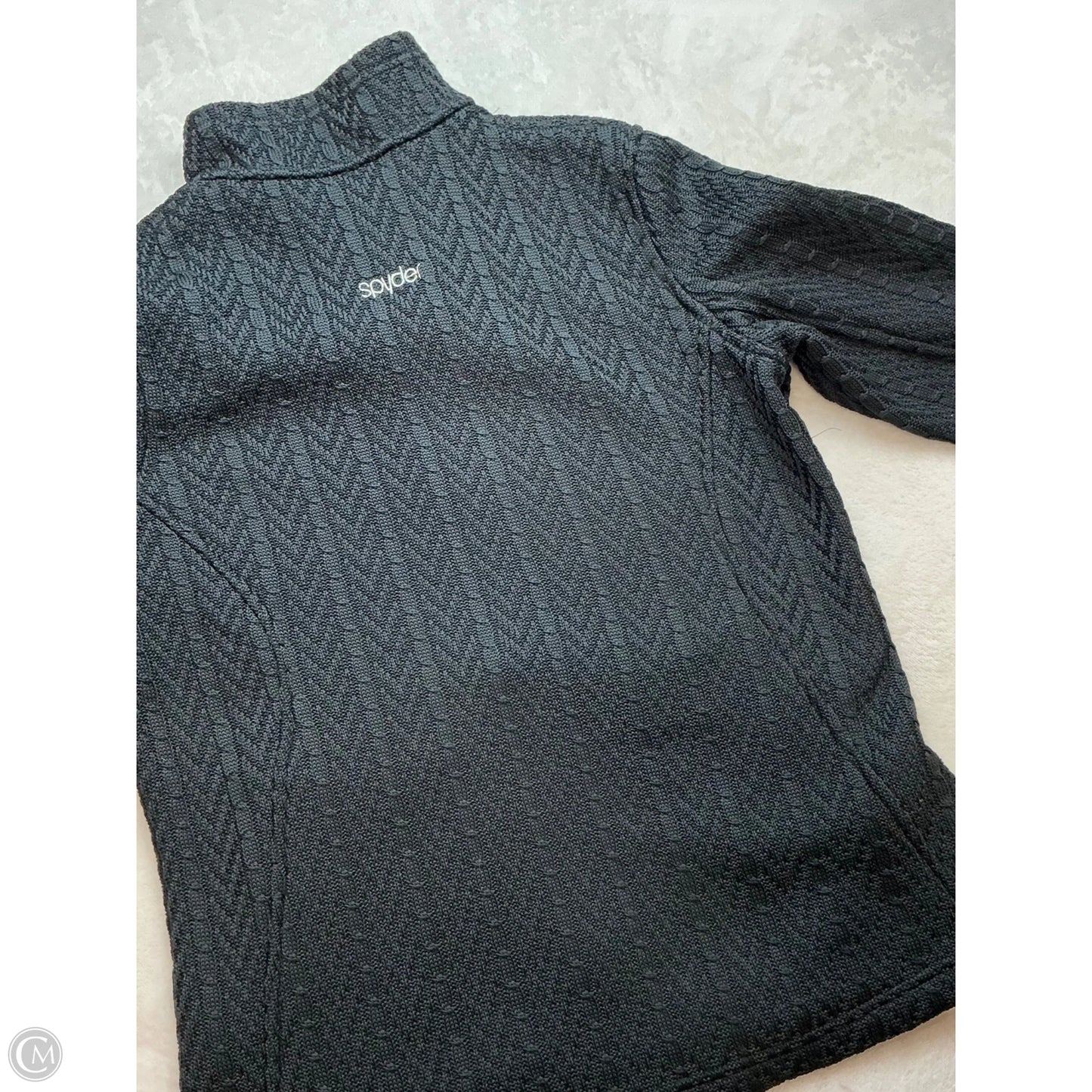 Athletic Jacket By Spyder In Black, Size: Xl