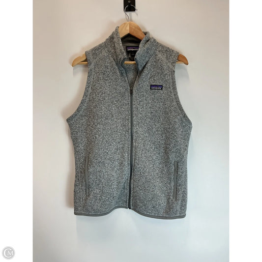 Vest Fleece By Patagonia In Grey, Size: L