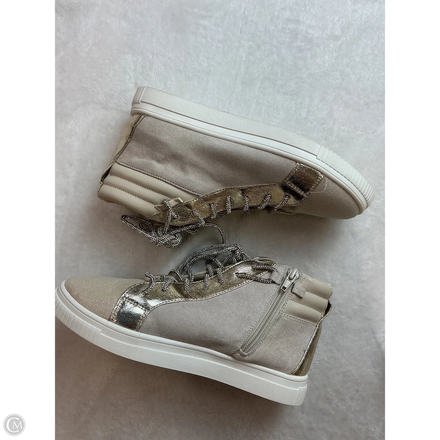 Shoes Sneakers By Steve Madden In Grey, Size: 6
