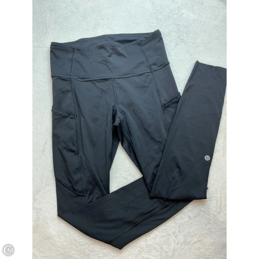 Athletic Leggings By Lululemon In Black, Size: 6