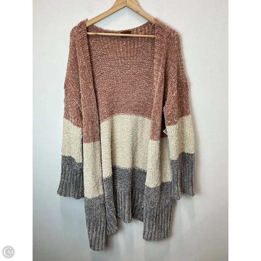 Cardigan By Pol In Multi-colored, Size: L
