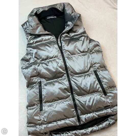 Vest Puffer & Quilted By Athleta In Grey, Size: M