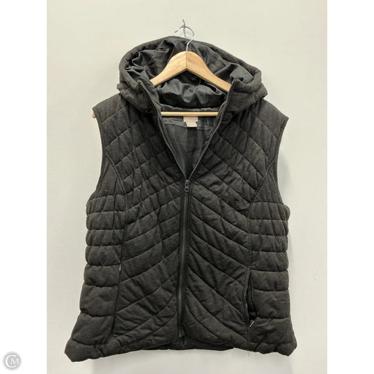 Vest Puffer & Quilted By Chicos In Black, Size: Xl
