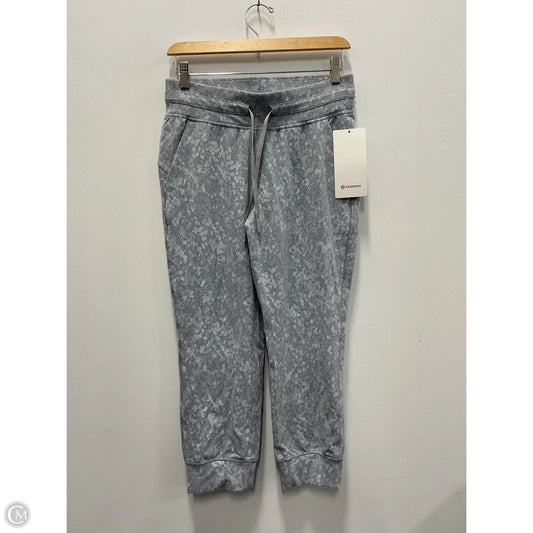 Athletic Pants By Lululemon In Grey, Size: 6