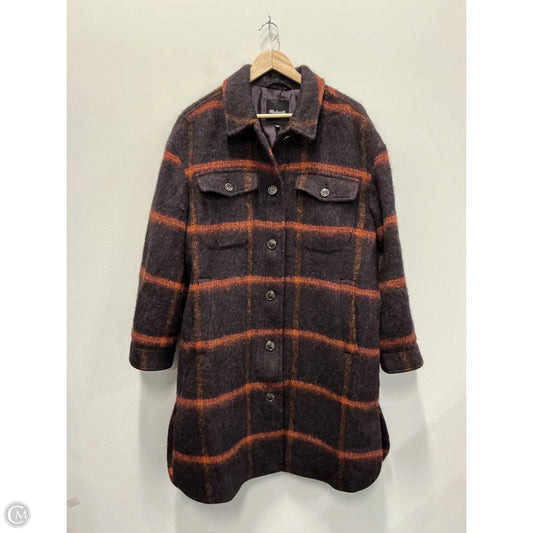 Coat Wool By Madewell In Multi-colored, Size: Xl
