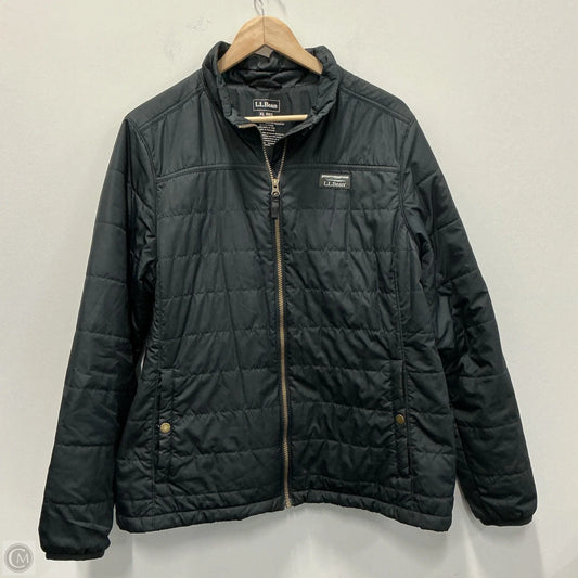 Jacket Puffer & Quilted By L.l. Bean In Black, Size: Xl