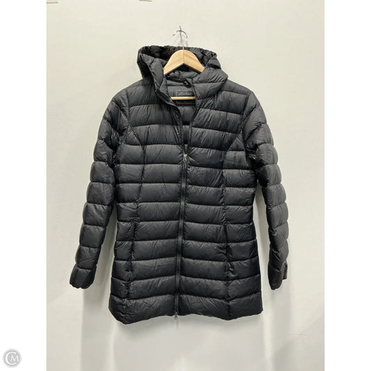 Jacket Puffer & Quilted By Eddie Bauer In Black, Size: M