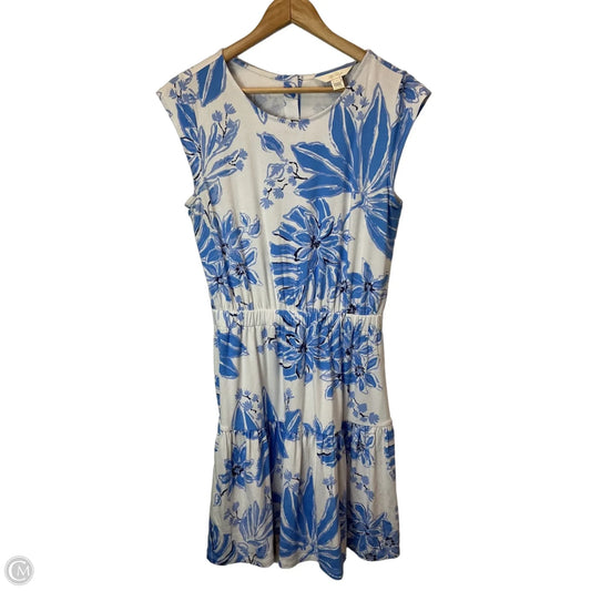 Dress Designer By Lilly Pulitzer In Blue & White, Size: S