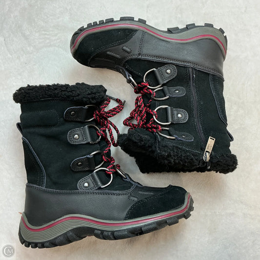 Boots Snow By Clothes Mentor In Black, Size: 6