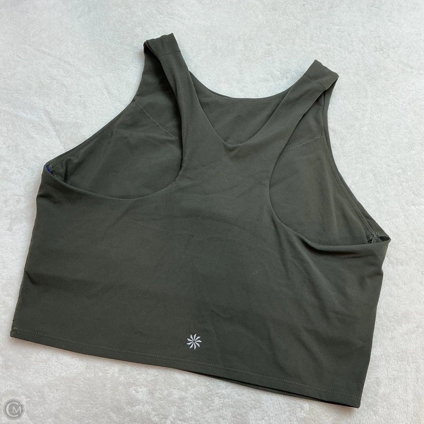 Athletic Bra By Athleta In Green, Size: M