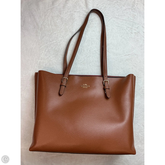 Handbag Designer By Coach, Size: Large