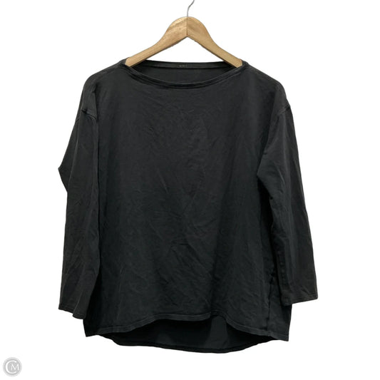 Athletic Top Long Sleeve Crewneck By Lululemon In Black, Size: S