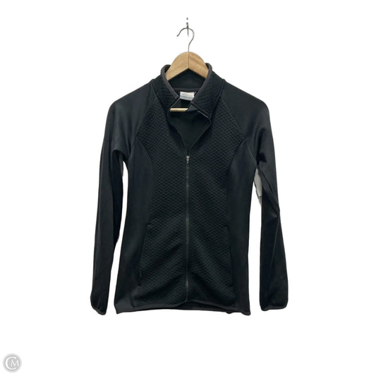 Athletic Jacket By Columbia In Black, Size: Xs