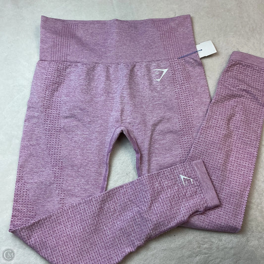 Athletic Leggings By Gym Shark In Grey, Size: S