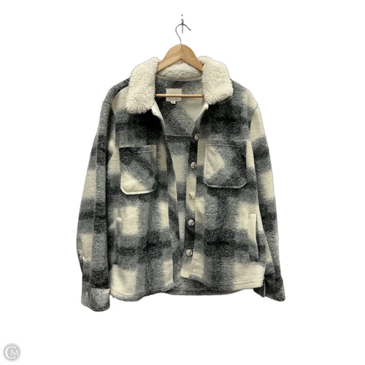 Jacket Shirt By Thread And Supply In Plaid Pattern, Size: Xl