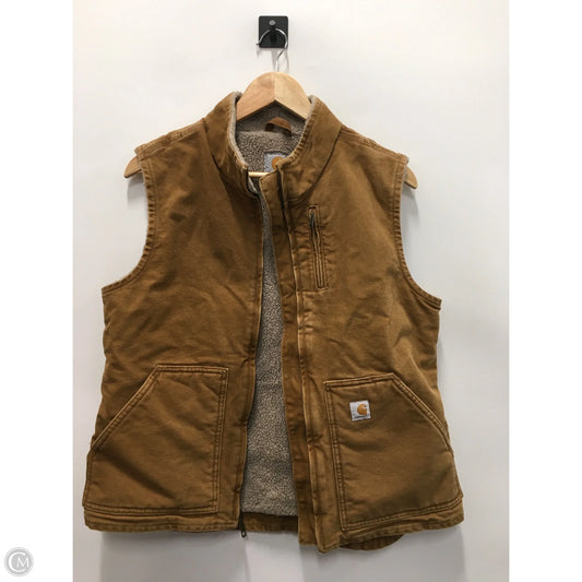 Vest Other By Carhartt In Tan, Size: M