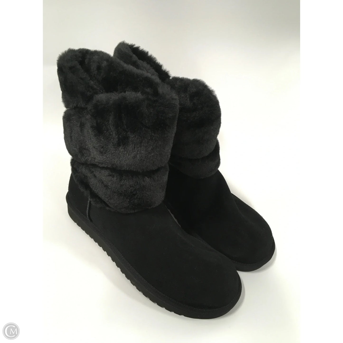 Boots Ankle Flats By Koolaburra By Ugg In Black, Size: 12