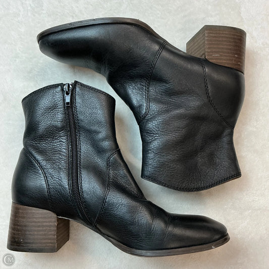Boots Ankle Heels By Lucky Brand In Black, Size: 7.5