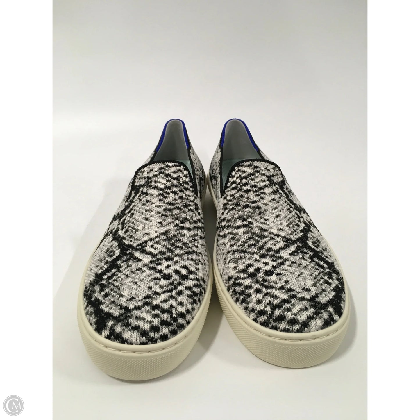 Shoes Flats By Rothys In Black & White, Size: 8