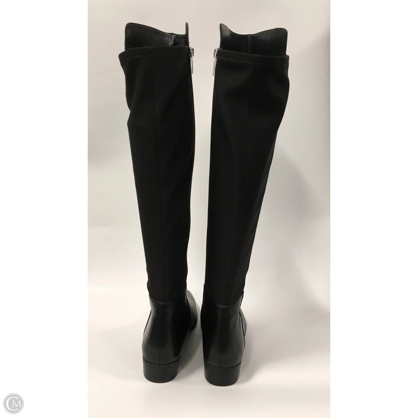 Boots Knee Flats By Michael By Michael Kors In Black, Size: 8.5