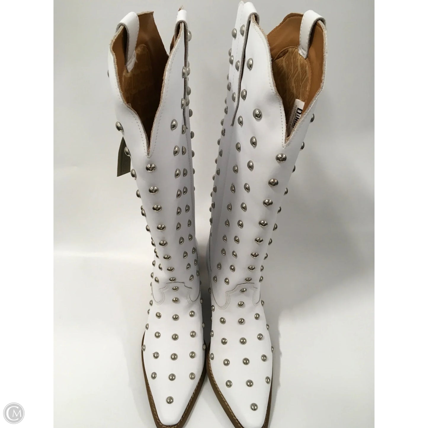 Boots Western By Dingo In White, Size: 8.5