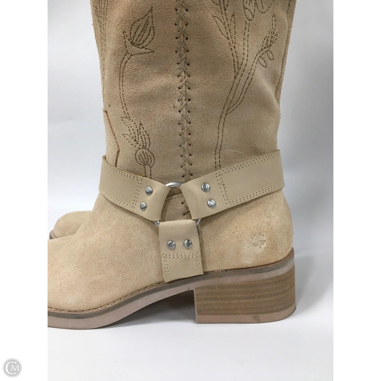 Boots Knee Flats By Lucky Brand In Cream, Size: 8.5