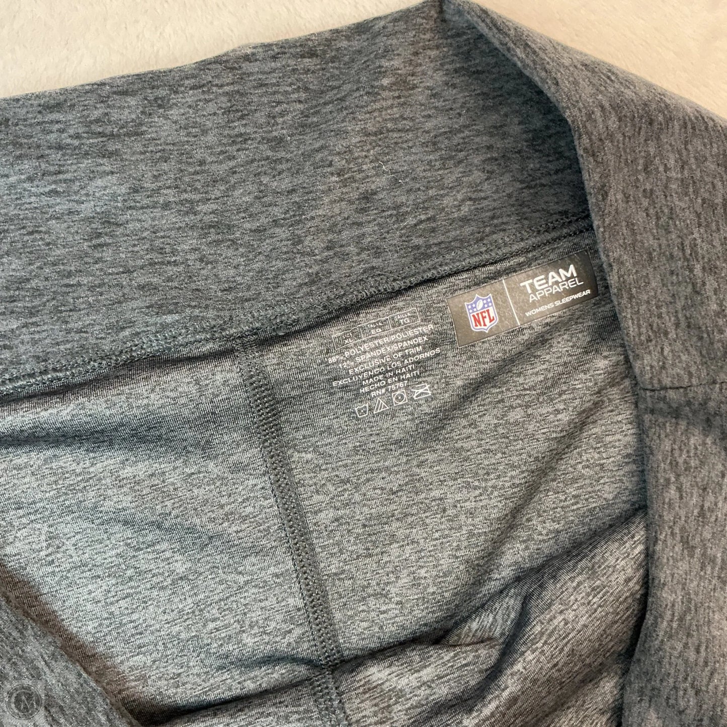 Athletic Skort By Nfl In Grey, Size: Xl
