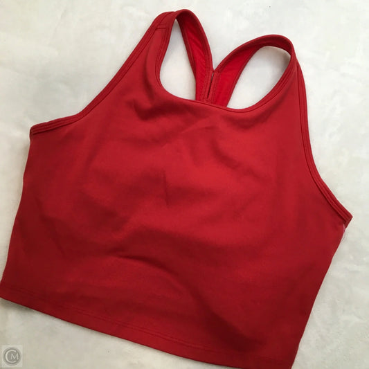 Athletic Bra By Beyond Yoga In Red, Size: M