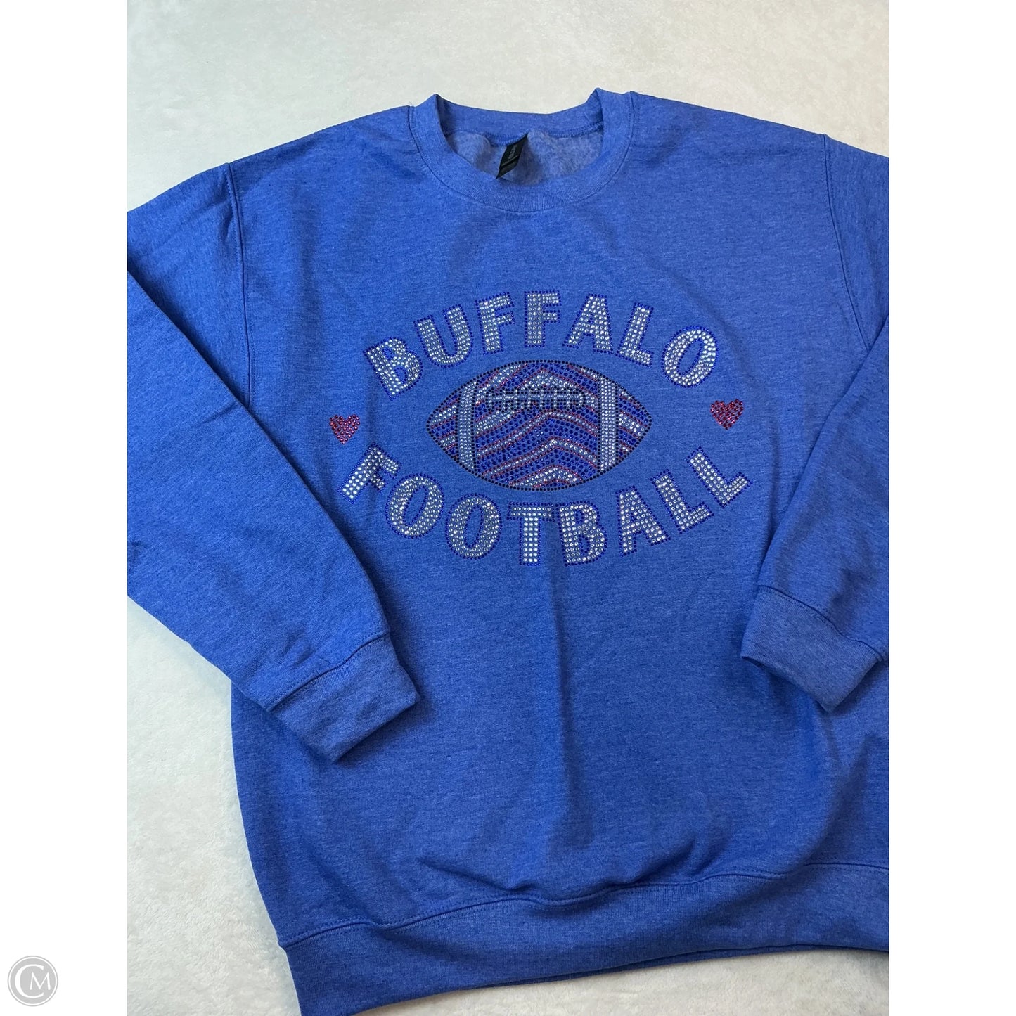 Sweatshirt Crewneck By Gildan In Blue, Size: Sp