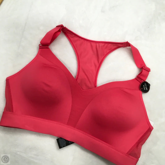 Athletic Bra By Spyder In Pink, Size: L