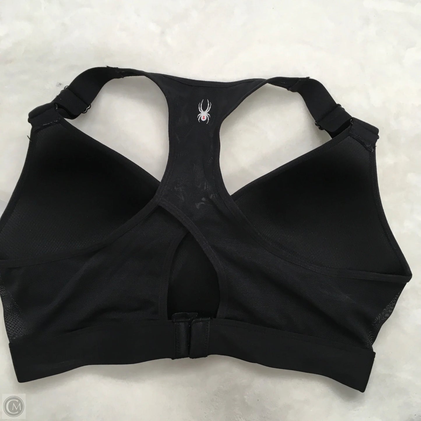Athletic Bra By Spyder In Black, Size: M