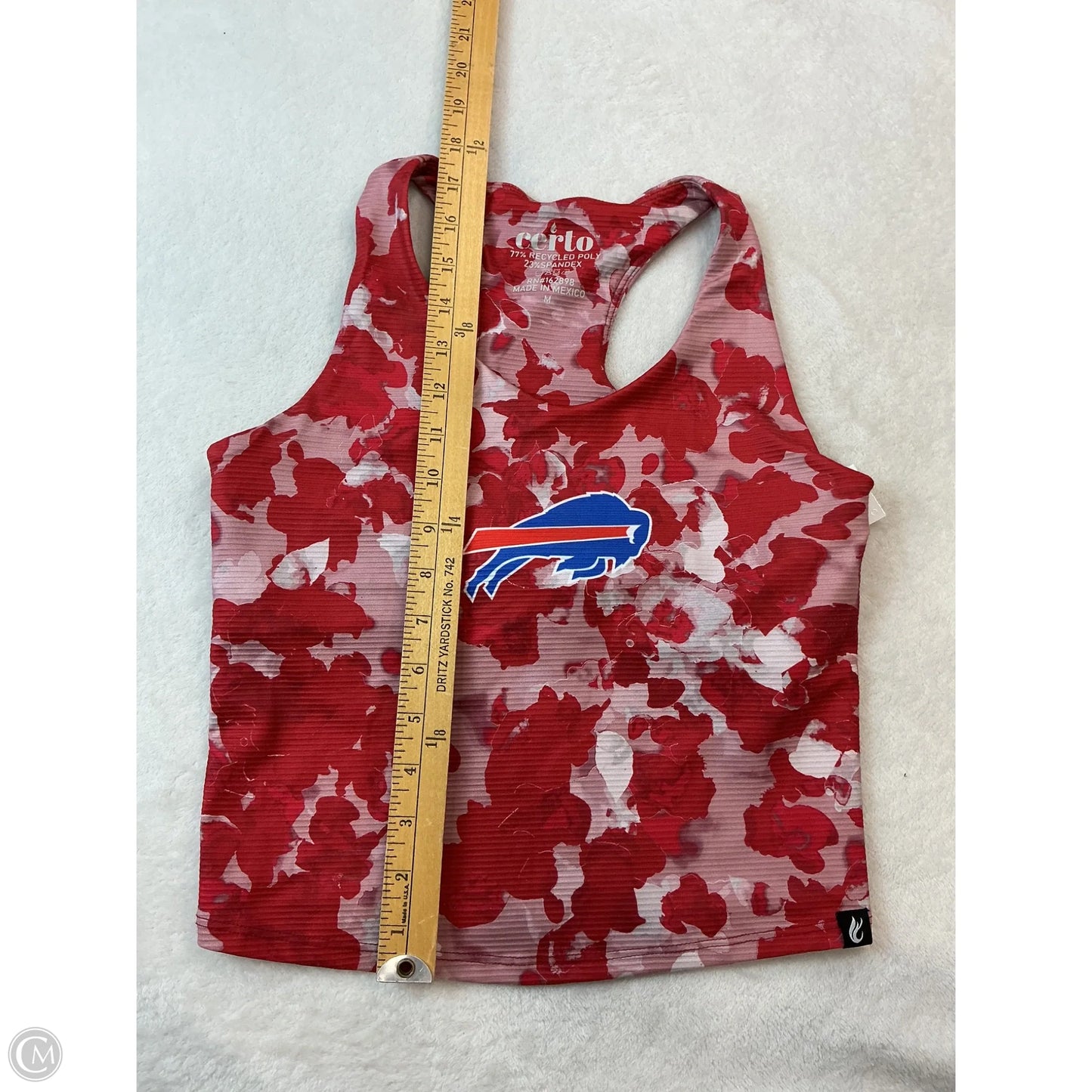 Athletic Tank Top By Clothes Mentor In Red, Size: M