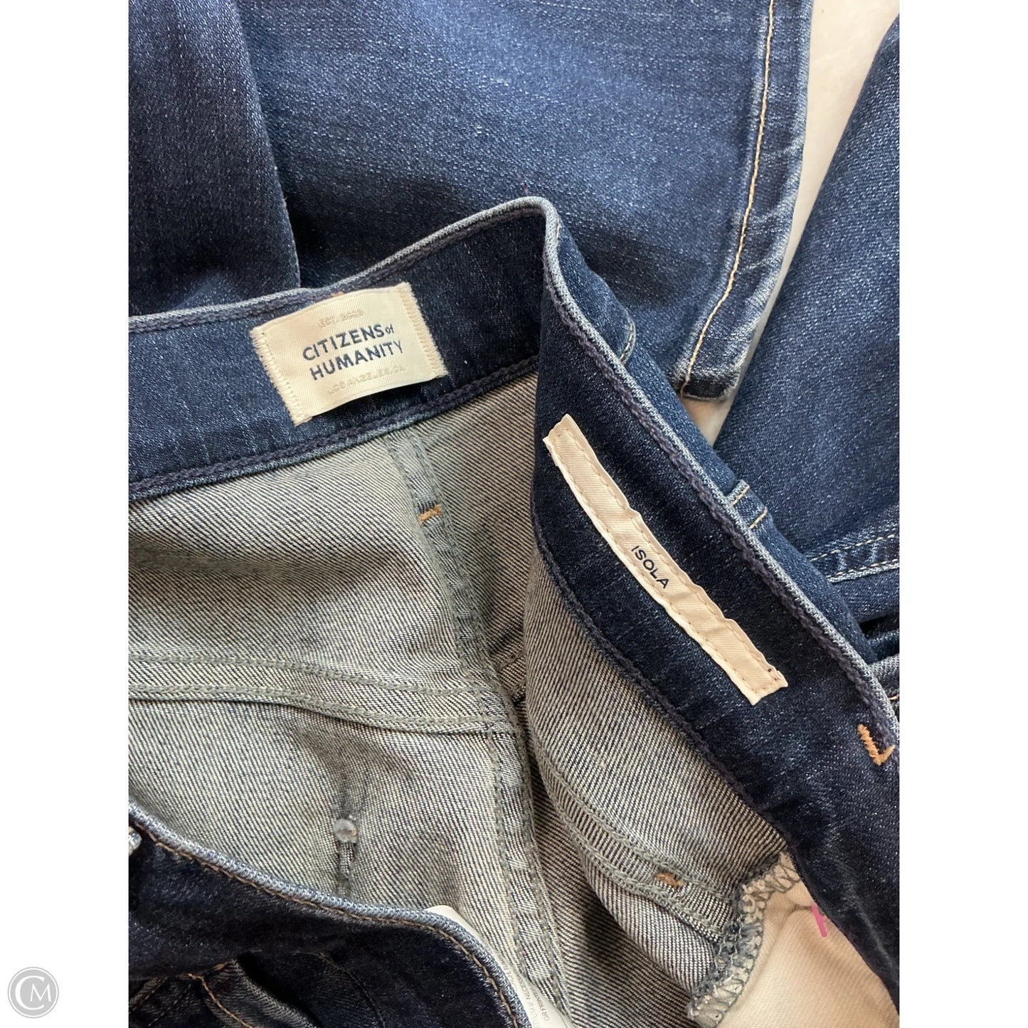 Jeans Skinny By Citizens Of Humanity In Blue Denim, Size: 8