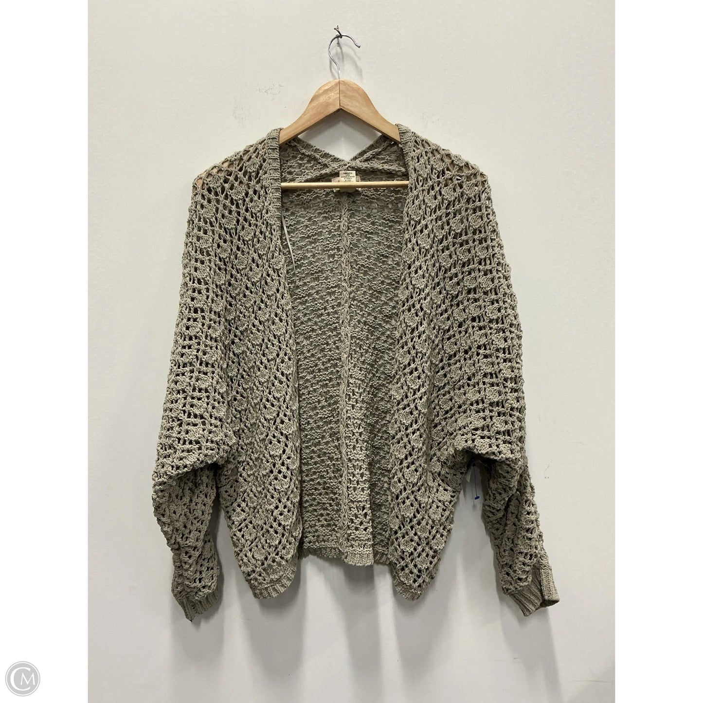 Cardigan By Nicole By Nicole Miller In Green, Size: M