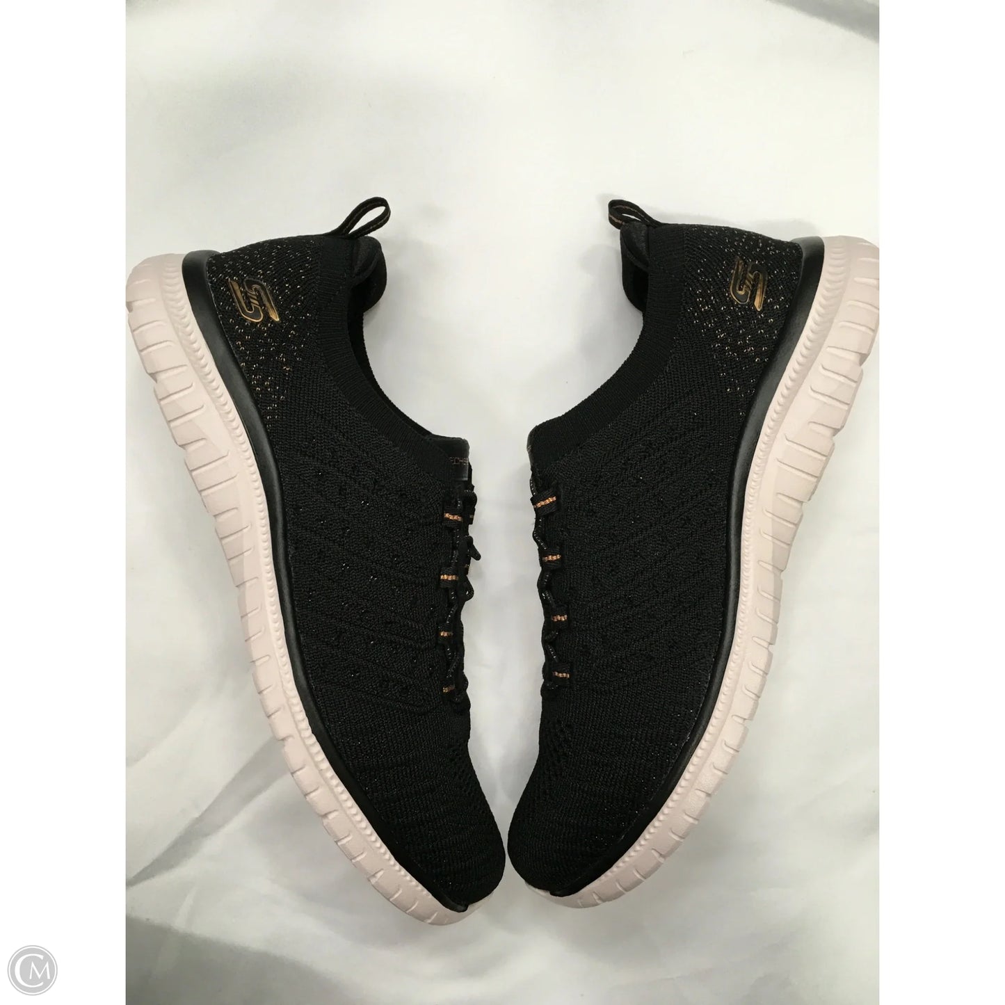 Shoes Athletic By Skechers In Black, Size: 8