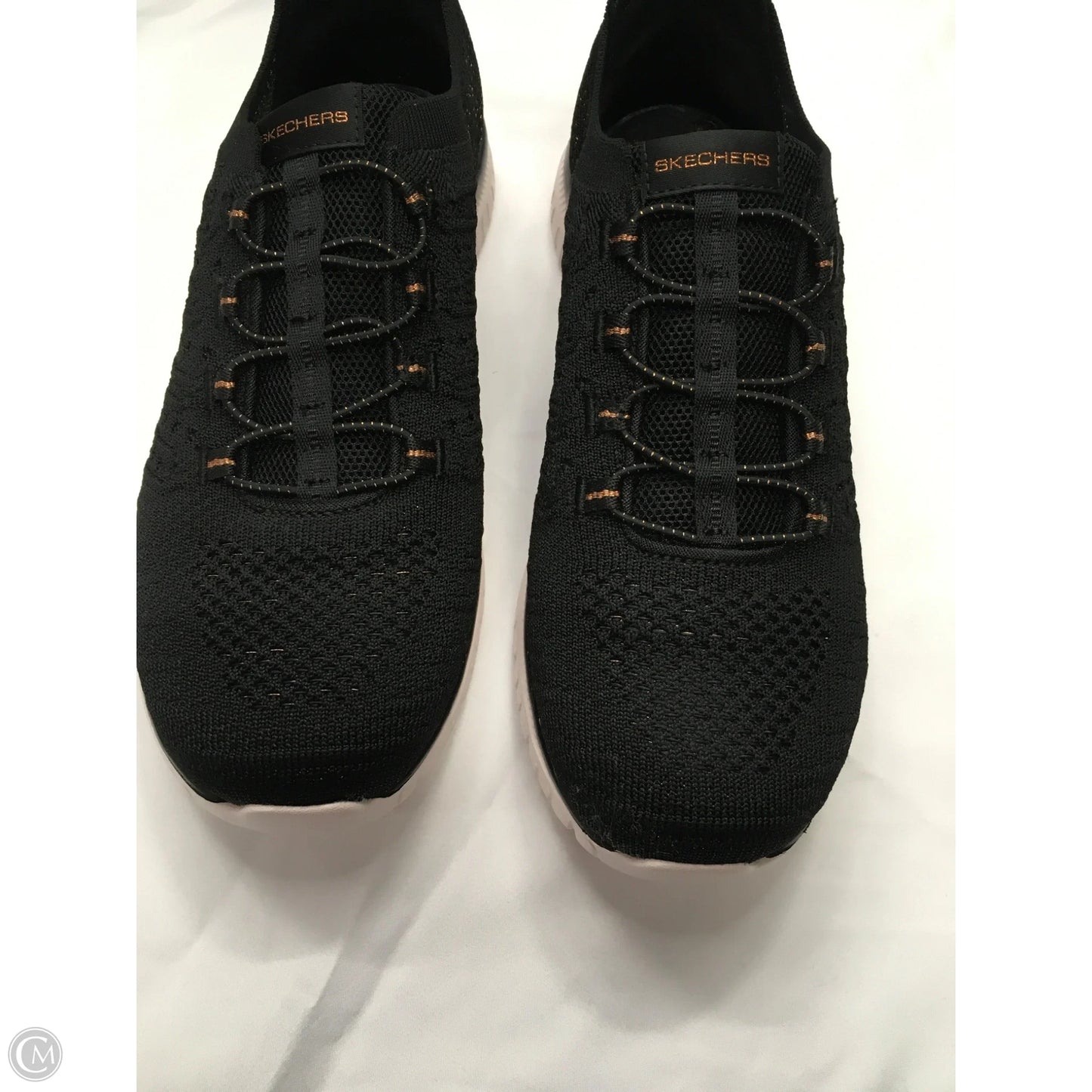 Shoes Athletic By Skechers In Black, Size: 8