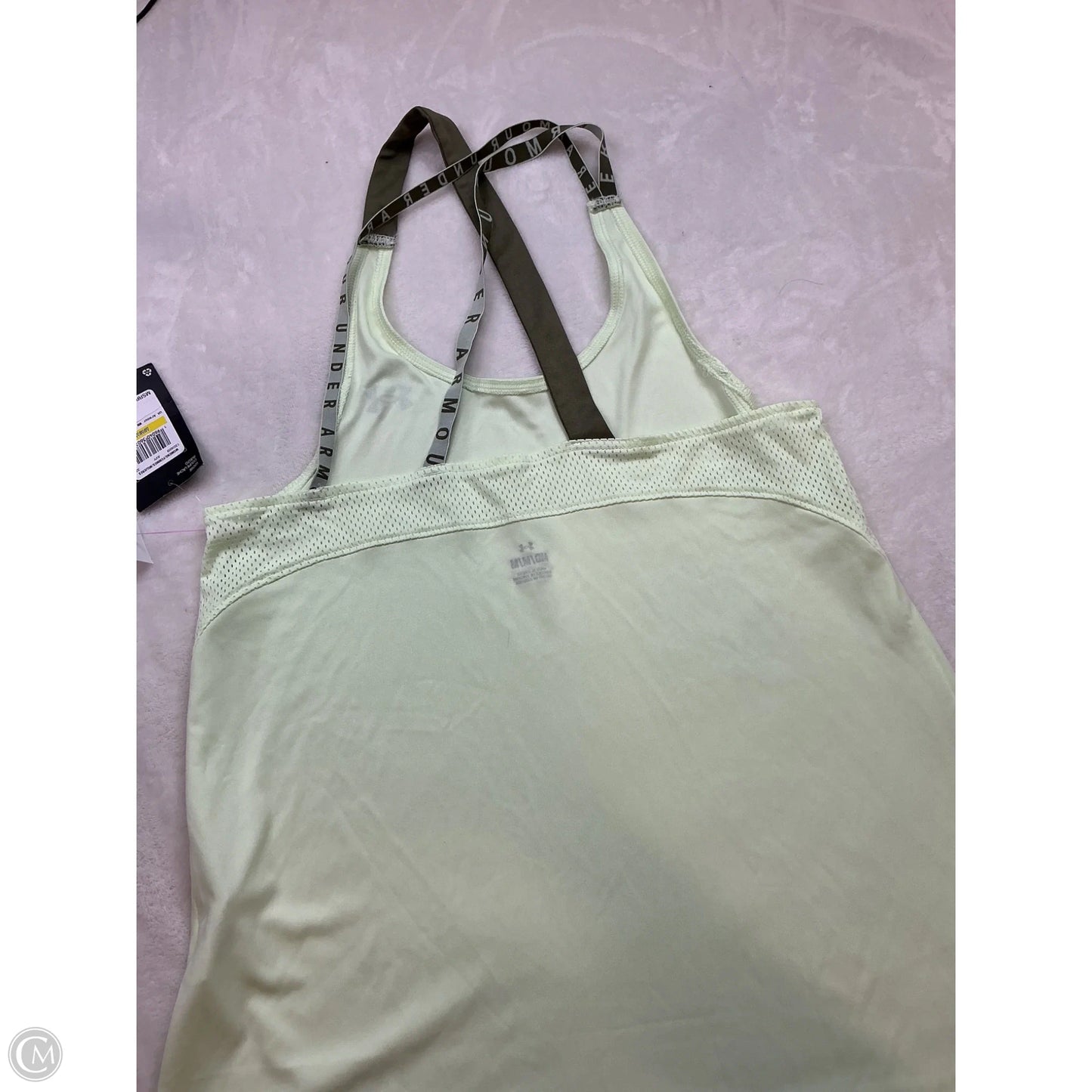 Athletic Tank Top By Under Armour In Green, Size: M