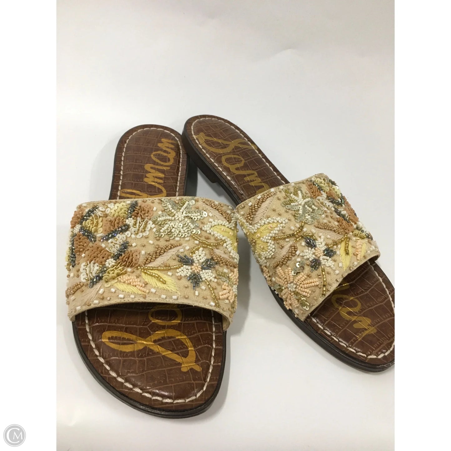 Sandals Flats By Sam Edelman In Brown, Size: 9