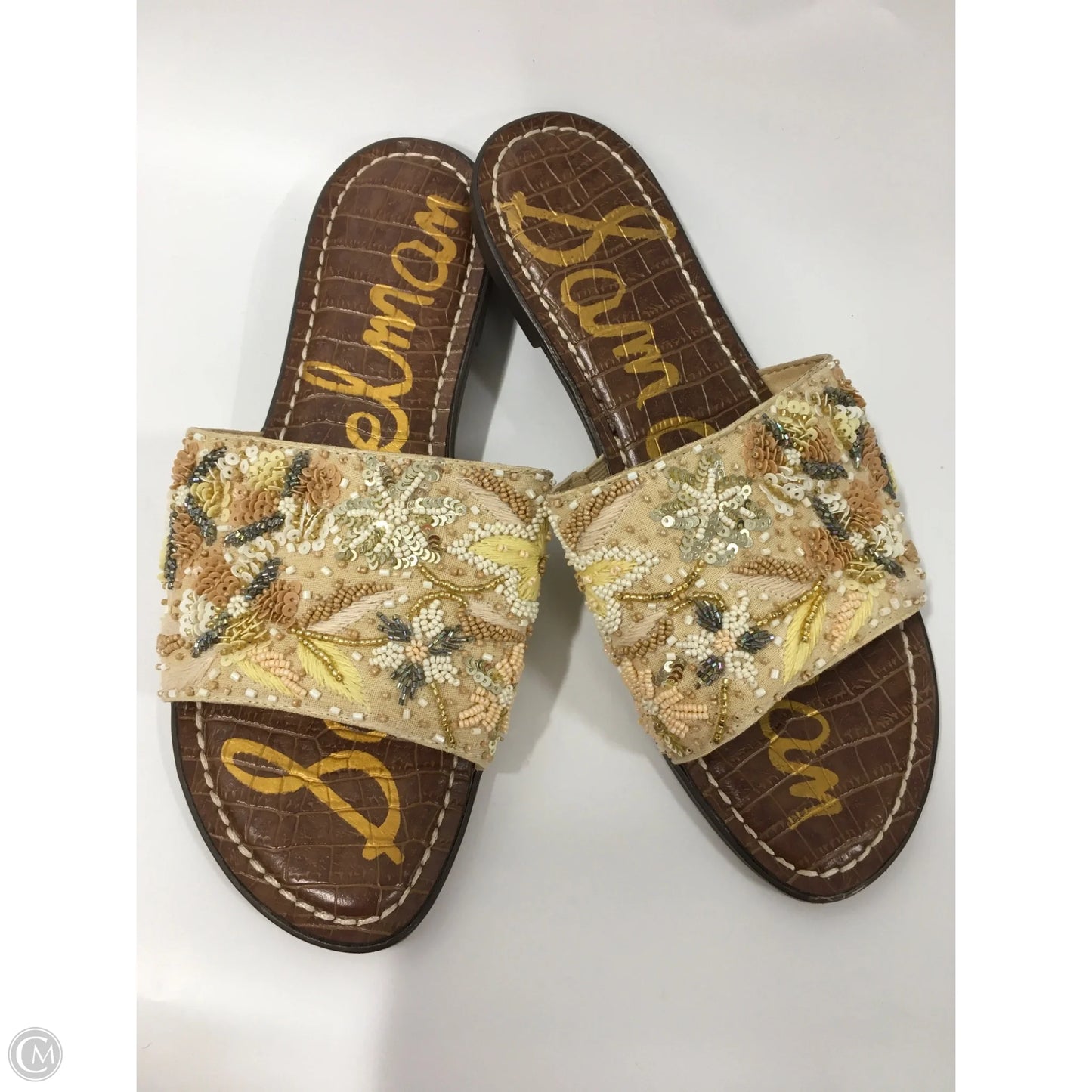 Sandals Flats By Sam Edelman In Brown, Size: 9