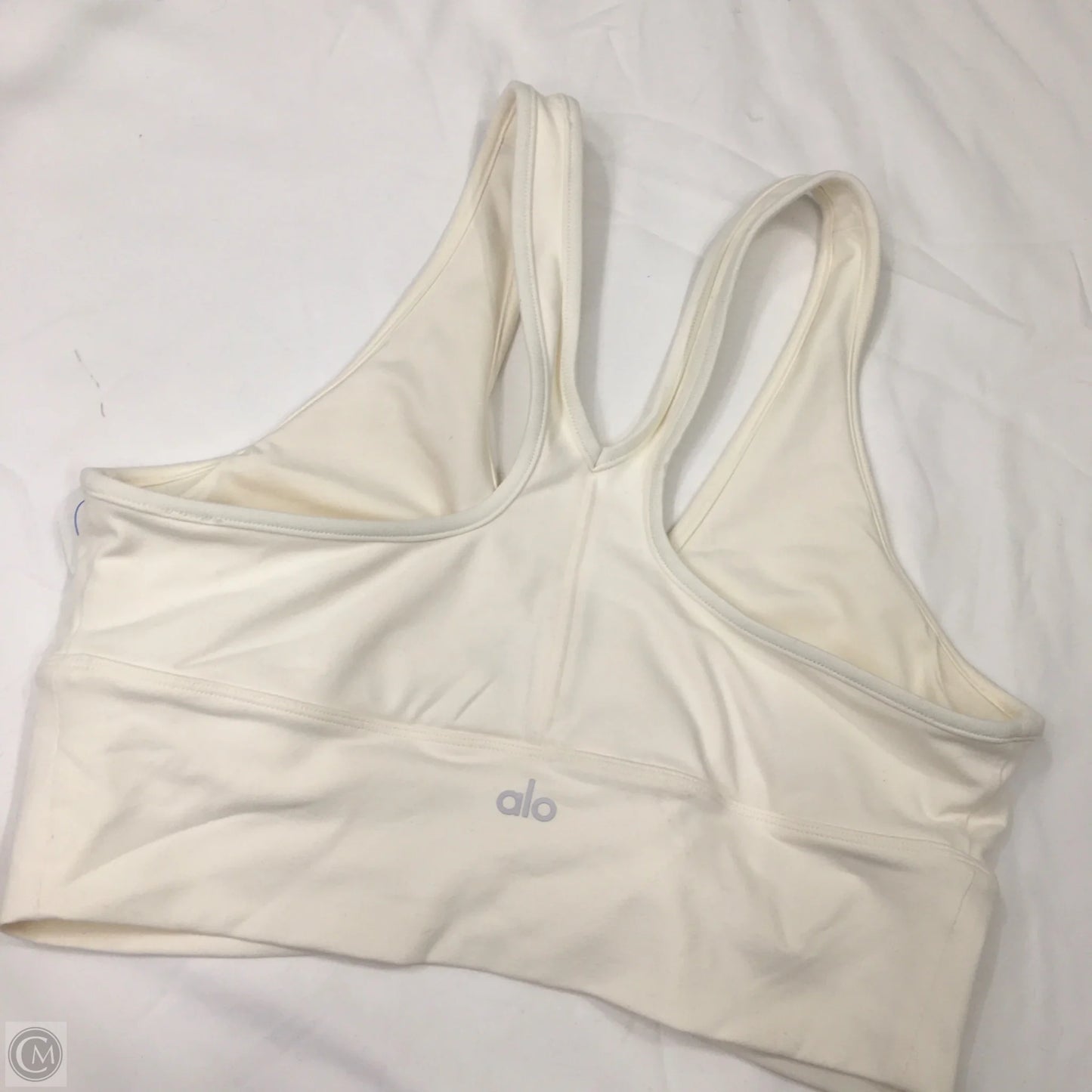 Athletic Bra By Alo In White, Size: L