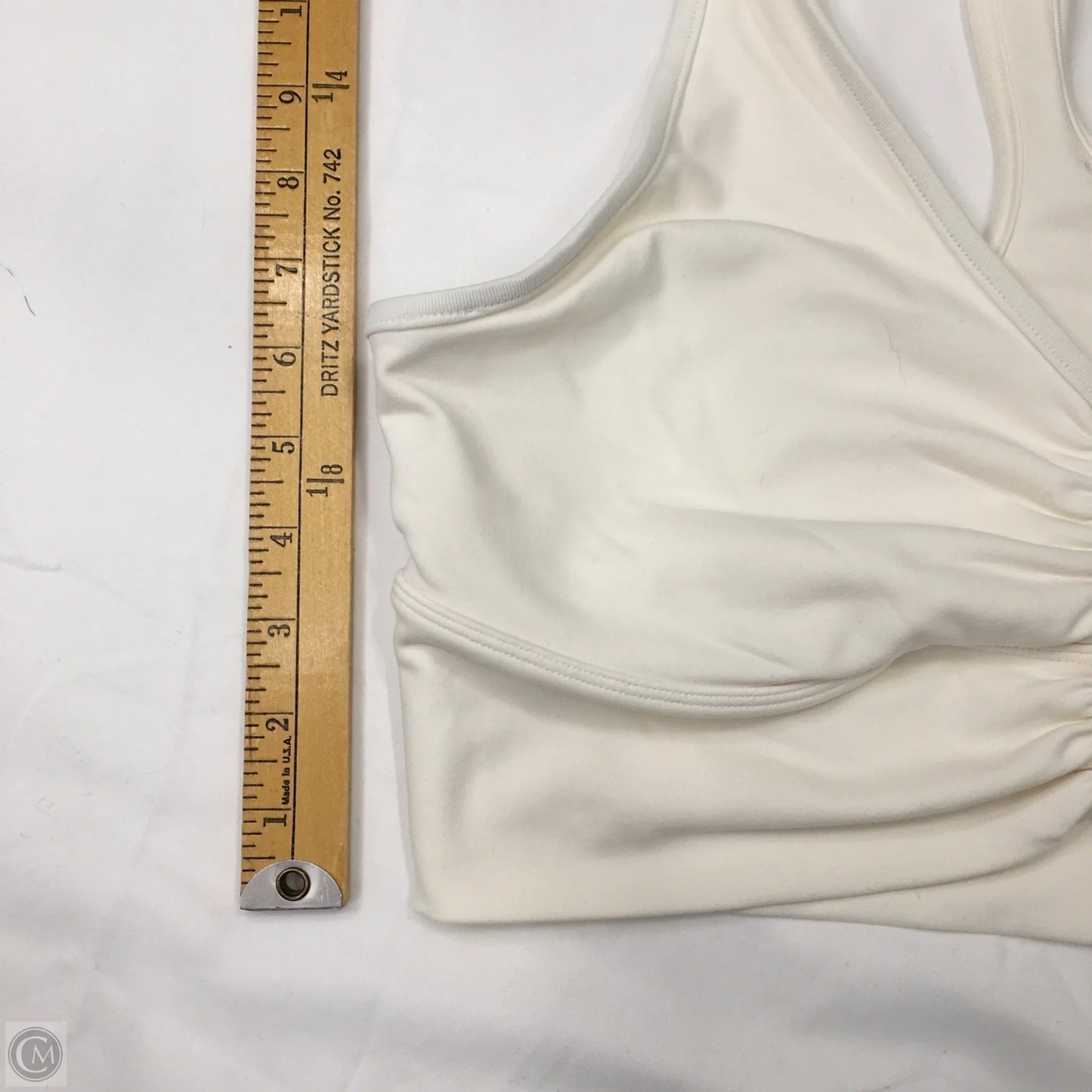 Athletic Bra By Alo In White, Size: L