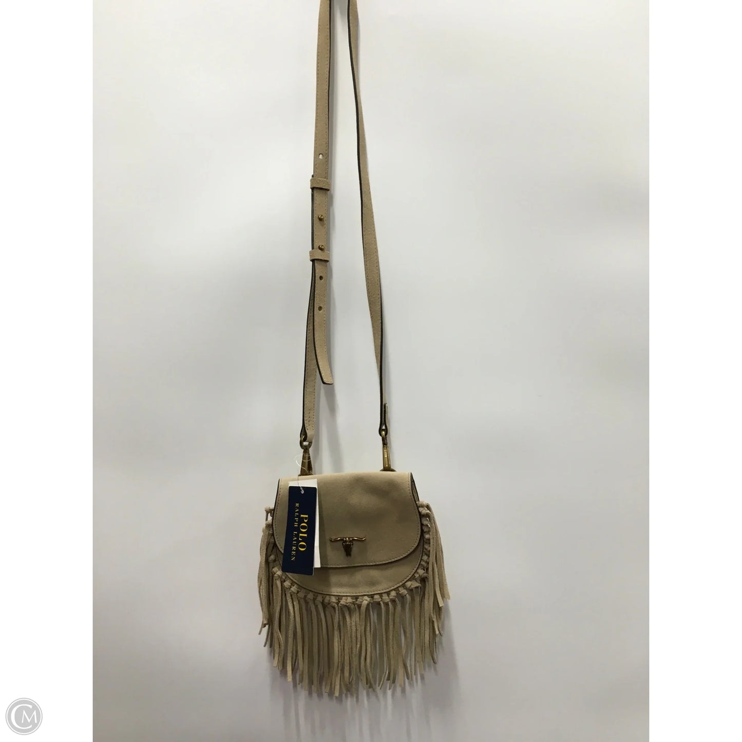 Crossbody Leather By Polo Ralph Lauren, Size: Small
