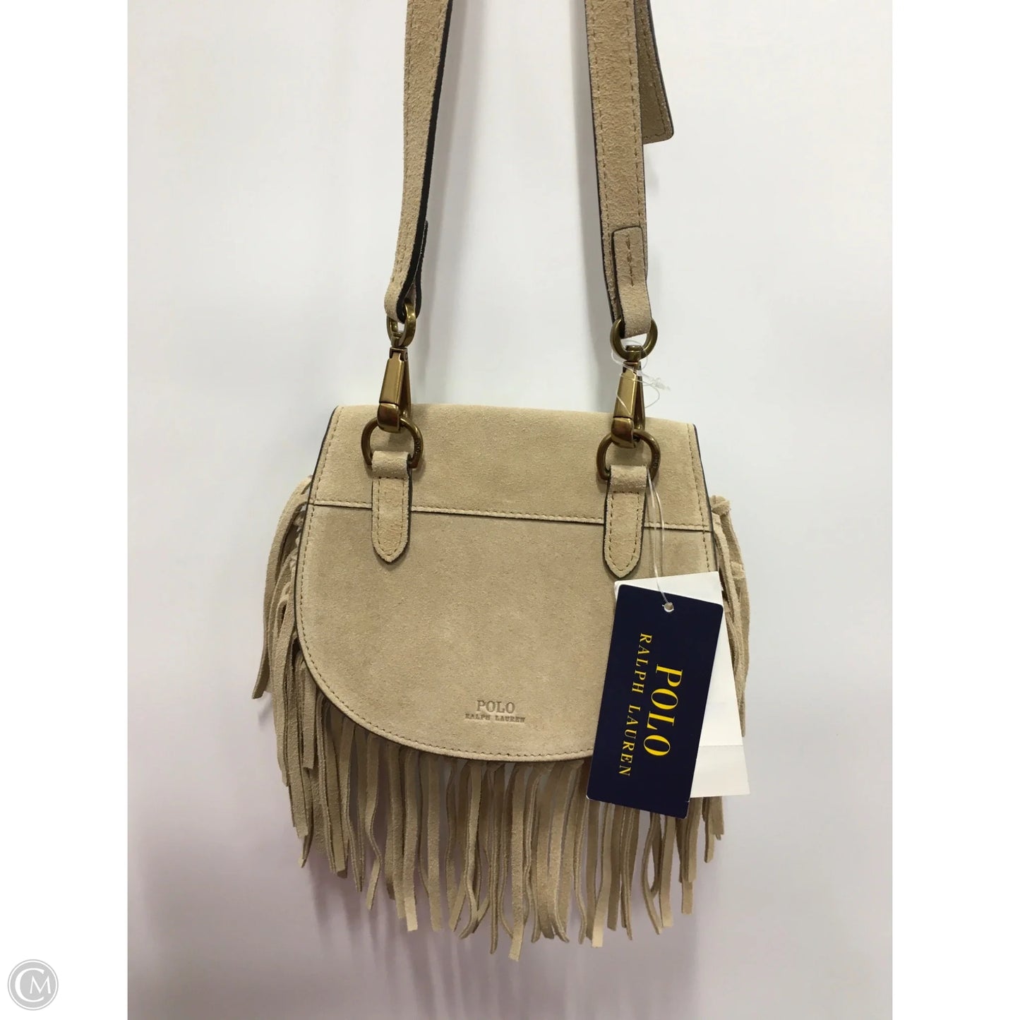 Crossbody Leather By Polo Ralph Lauren, Size: Small