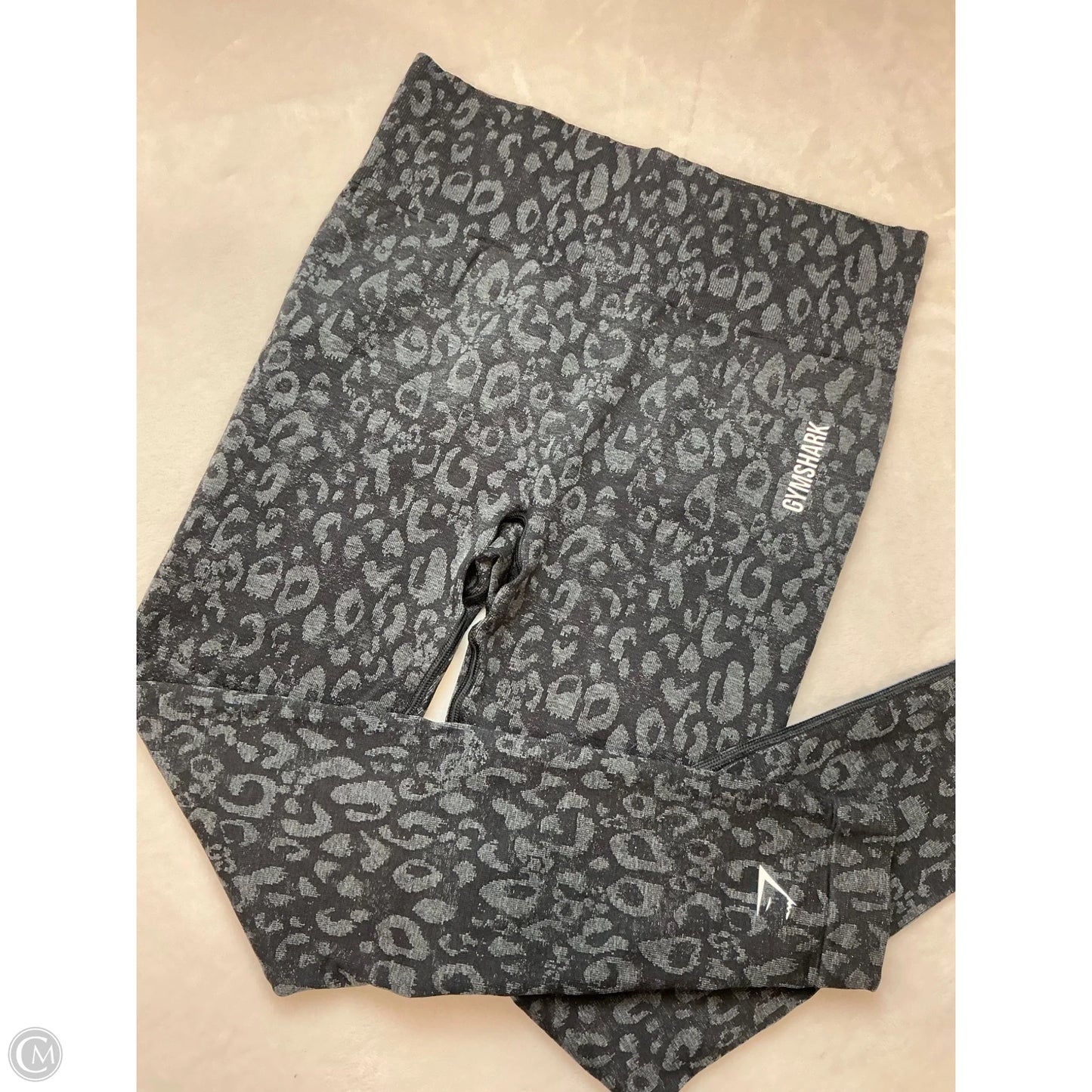 Athletic Leggings By Gym Shark In Grey, Size: M