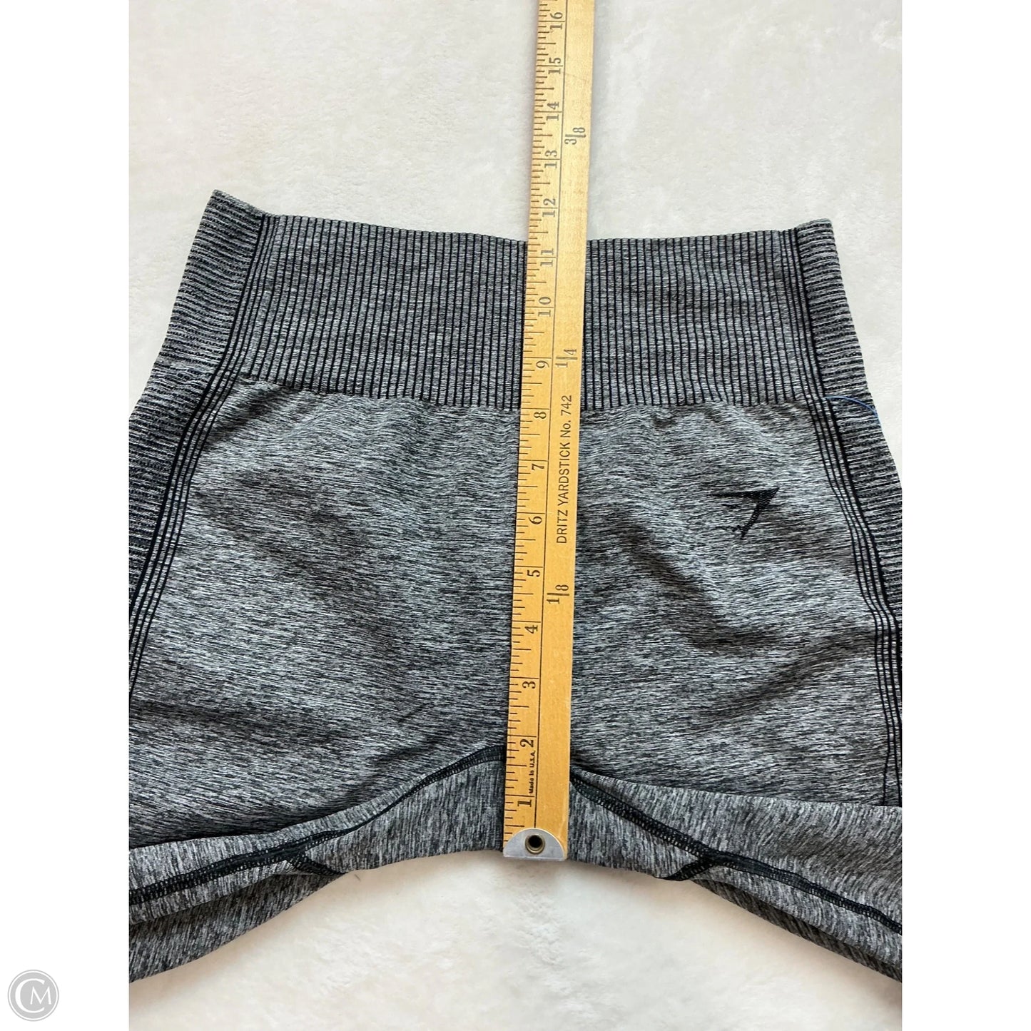 Athletic Leggings By Gym Shark In Grey, Size: M