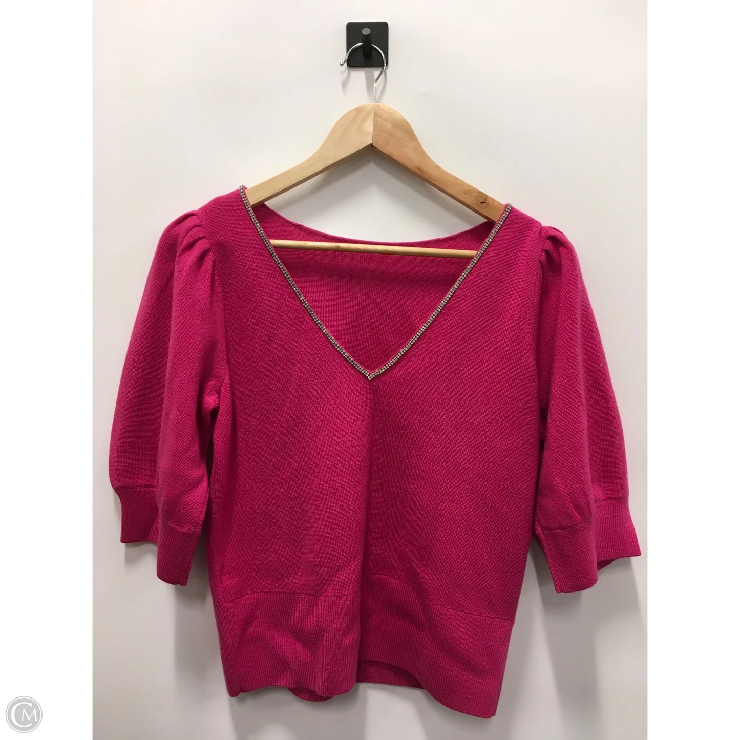 Sweater Designer By Kate Spade In Pink, Size: M